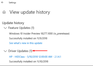 Error 0x000000a0 in Windows 10