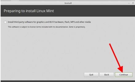 install linux Mint