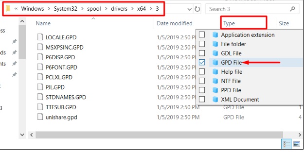 GPD File extension