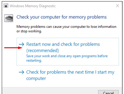 Check your computer for memory problems