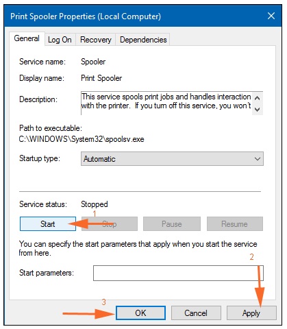 HP Printer Offline to Online in Windows 10