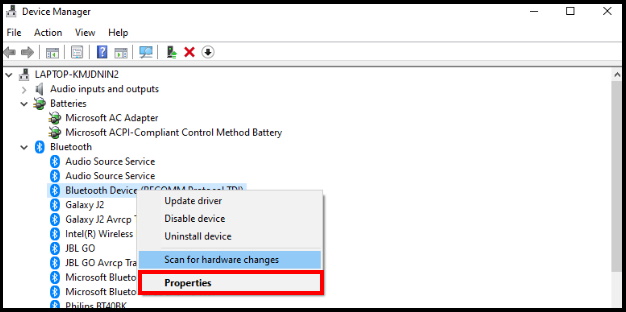 installera om Microsoft bluetooth