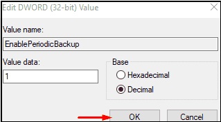 backup restore registry