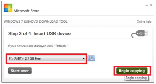 Tips: How to Create bootable USB Pen Drive / DVD in Windows 10 / 8