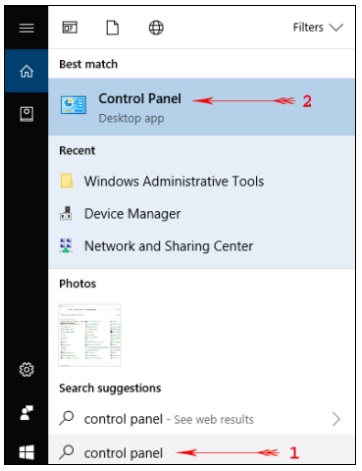 Tips: 10 Methods to Open Control Panel in Windows 10 / 8/ 7