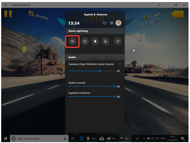 How to take a screenshot in windows 10