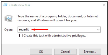 how to open registry editor in windows 10