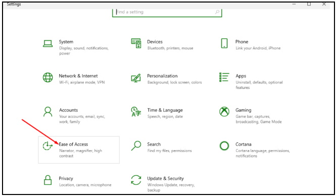 how to open windows setting in windows 10