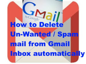 delete unwanted email from gmail inbox automatically