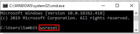 Update Error Code x80240439 in windows 10