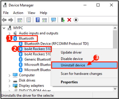 Tips : How to resolve Bluetooth is paired but not connected issue in Windows 10
