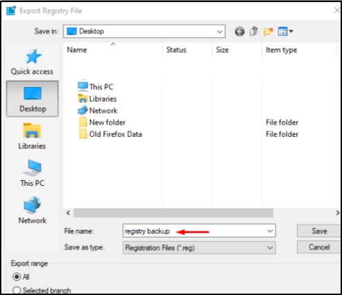 Create Backup of Settings and Restore in Windows 10