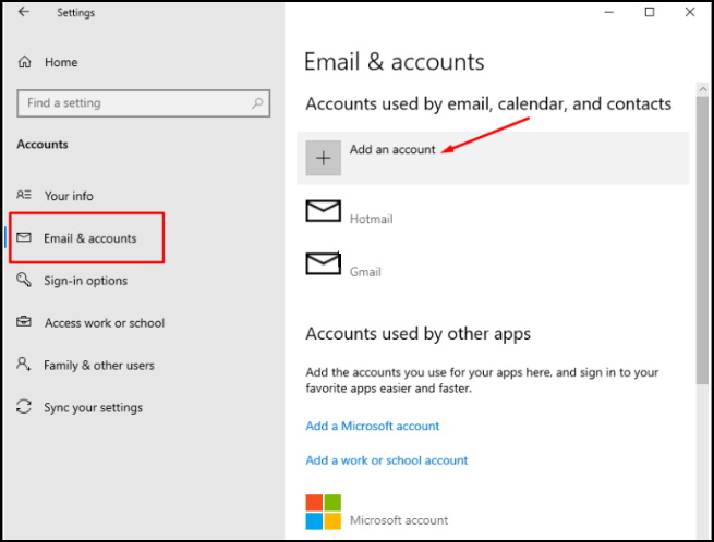 Create Backup of Settings and Restore in Windows 10