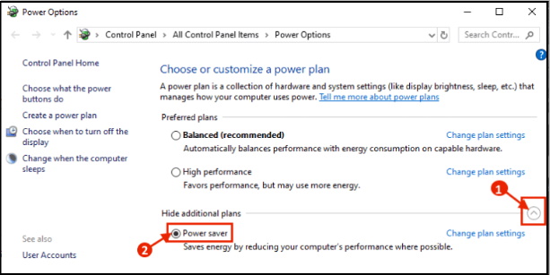 how to enhance Laptop battery life in windows 10