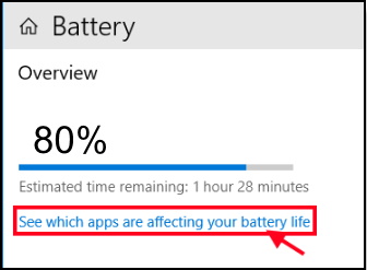 How to Enhance Laptop Battery Life by Change in Setting of Windows 10