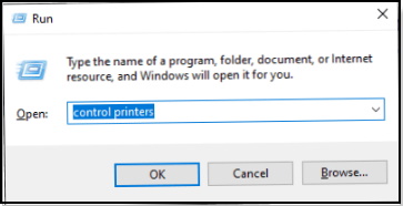 printer driver is unavailable in windows 10