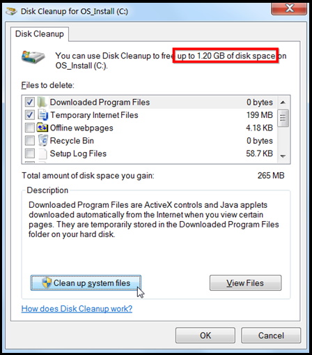 Tips : How to Optimize and Free Hard Disk Space in Windows 8