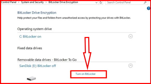 BitLocker Drive Encryption in Windows 10