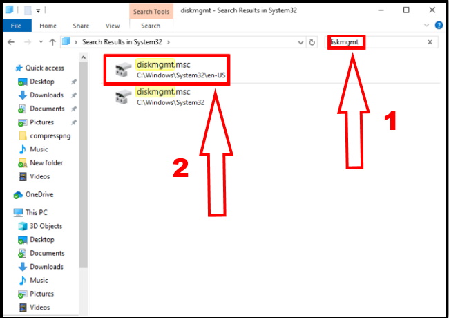 Tips : Easy method to Open Disk Management in Windows 10