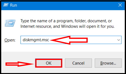 open disk management in windows 10