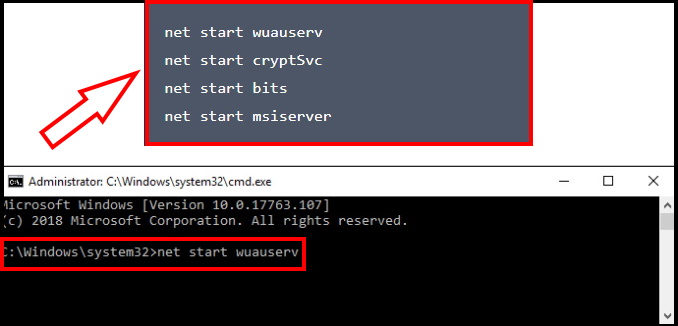 Update Error Code 0x800f0988 in Windows 10