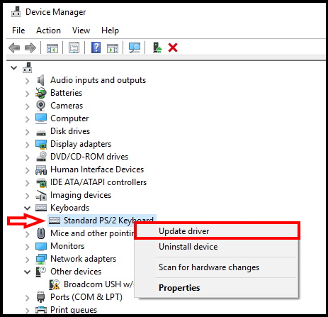 Easy way to Update Uninstall Reinstall Roll Back Keyboard Driver Windows 10