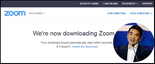 Install Zoom app