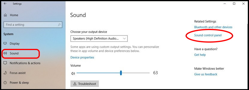 bluetooth sound device