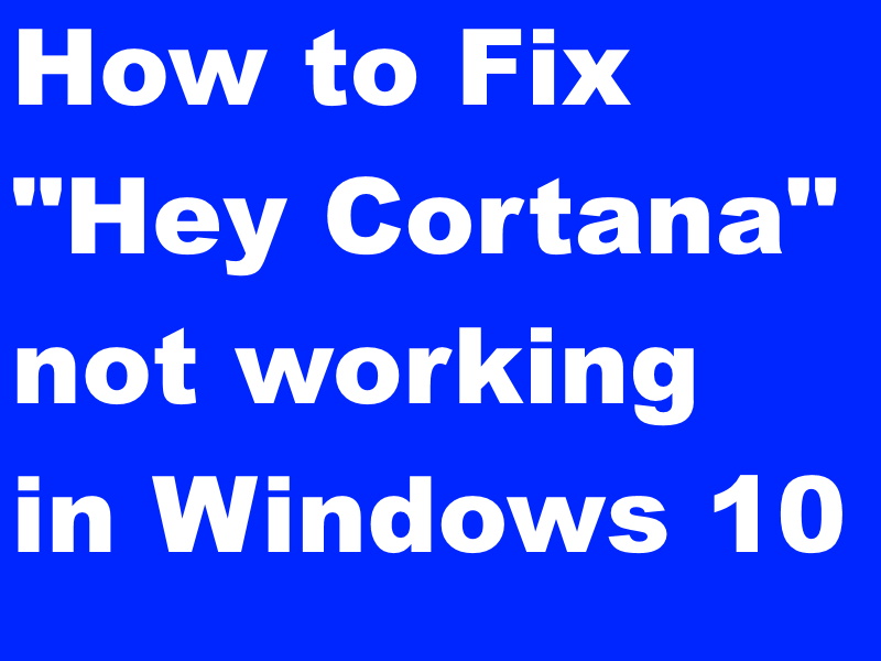 hey cortana