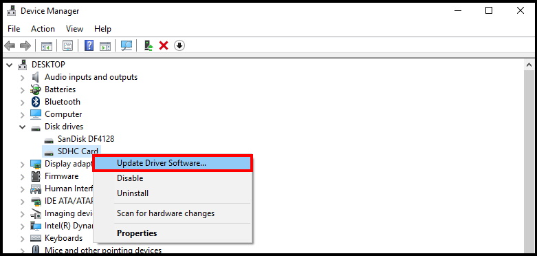 disk driver