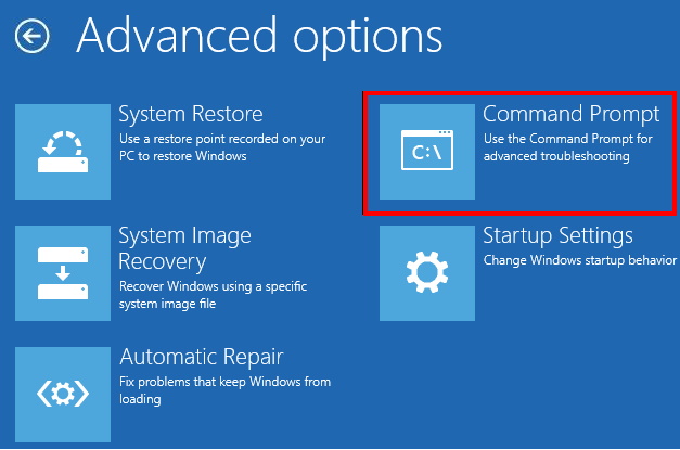 inaccessible boot device error