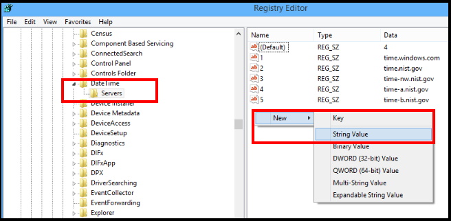 Tips: How to Add New Internet Time Servers in Windows 10