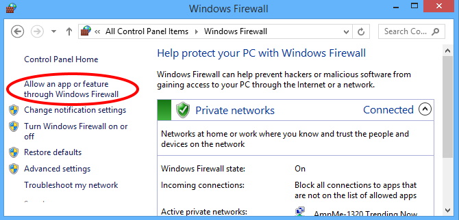 Tips: Allow and Restrict App through Windows Defender in Windows 10