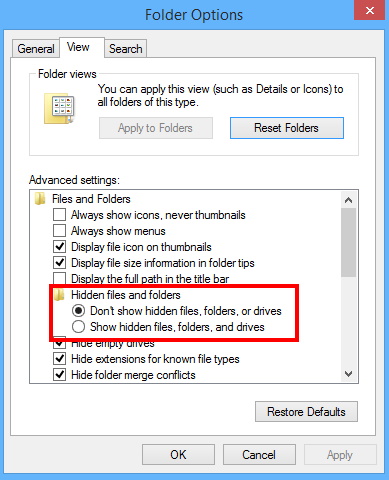 usb device not displaying files