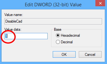 Tips: How to manage Ctrl+Alt+Delete for Logon in Windows 10