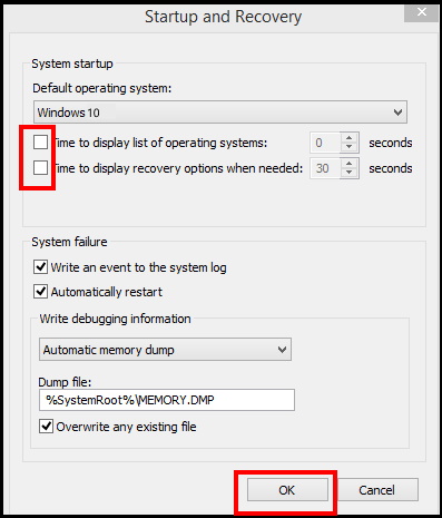 disable windows boot manager