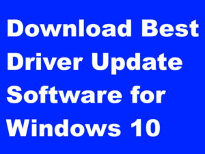 driver update software