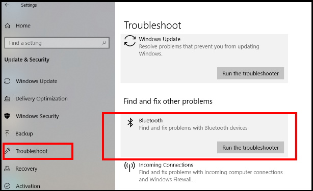 How to Fix Bluetooth not connecting in Windows 10