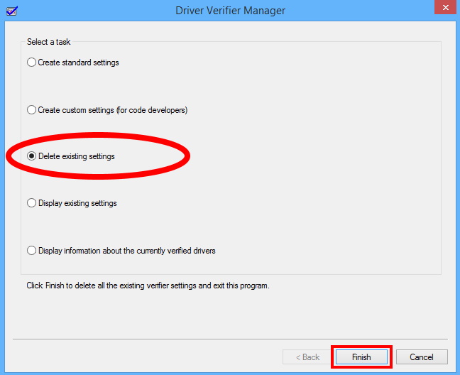 driver verifier manager