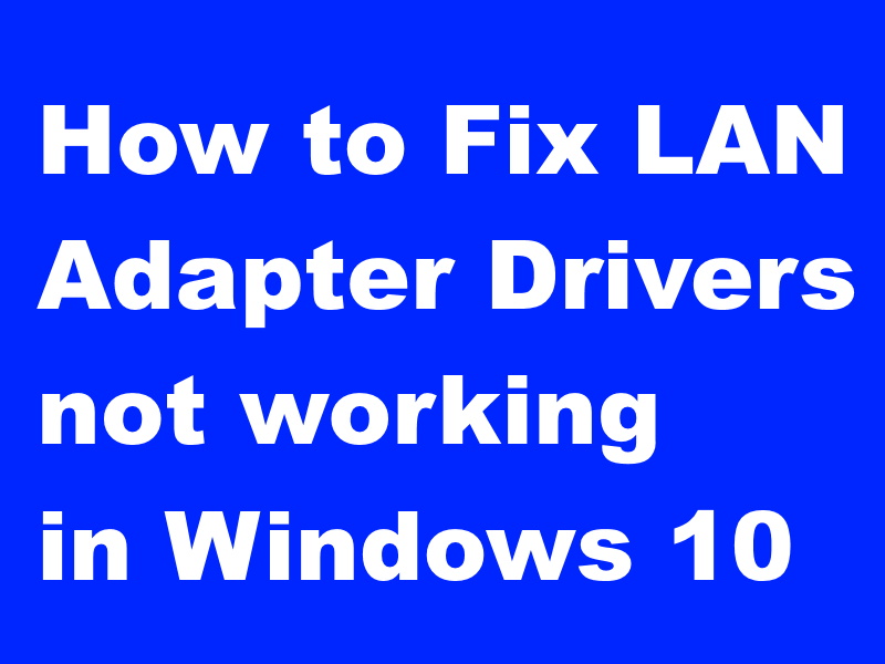 LAN driver