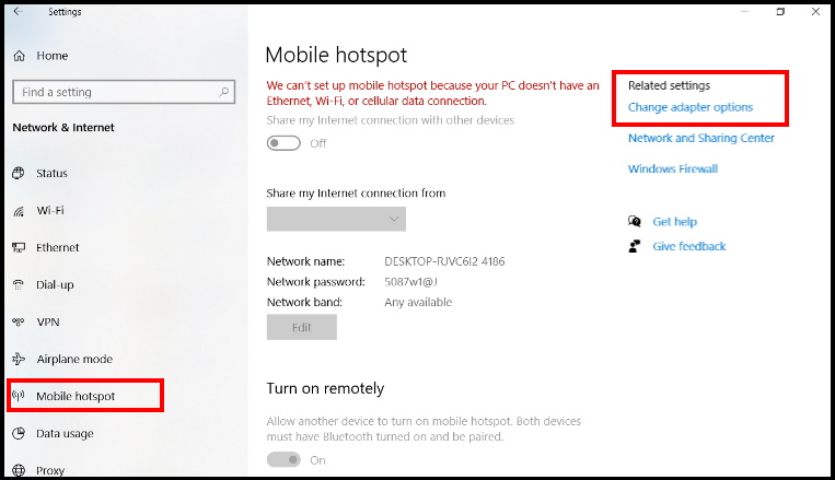 mobile hotspot