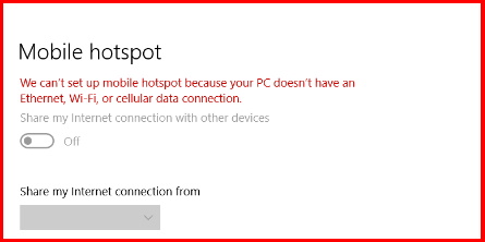 mobile hotspot