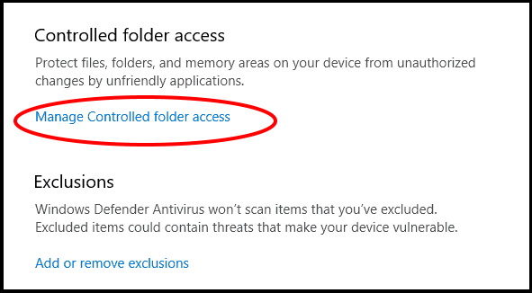 How to Resolve Windows Defender Stops Games in Windows 10