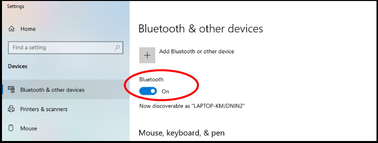 install bluetooth driver windows 10