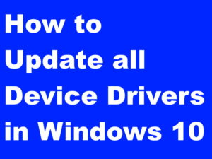 04 Easy Ways to Update Device Drivers in Windows 10