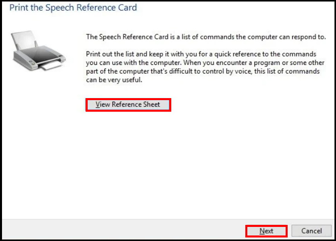 Speech Recognition Windows 10