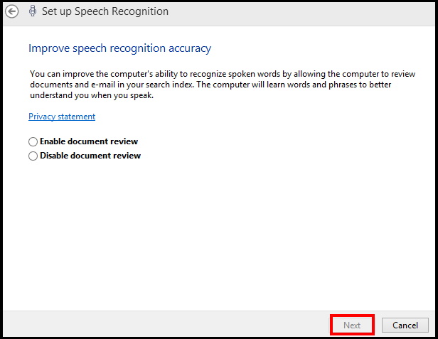 improve Speech Recognition