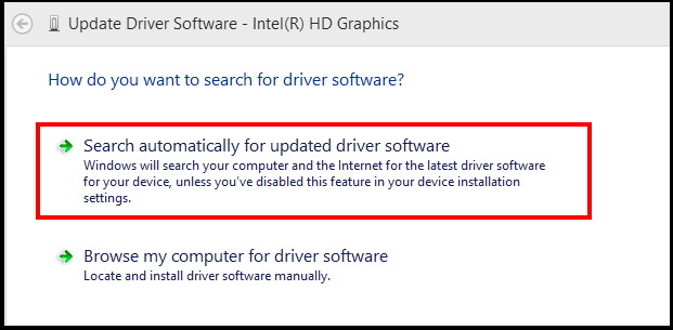 update display adapters windows 10