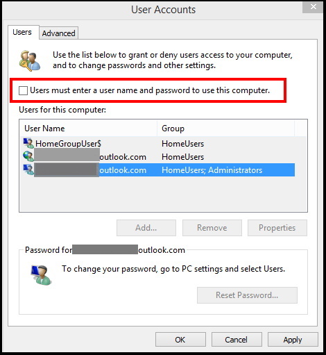 user accounts windows 10