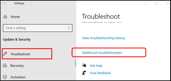 Windows app troubleshooter